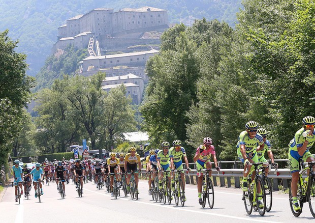Giro d’Italia, tre giorni di festa a Courmayeur © Ansa