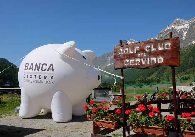 A Cervinia la prima coppa Banca Sistema di golf © ANSA