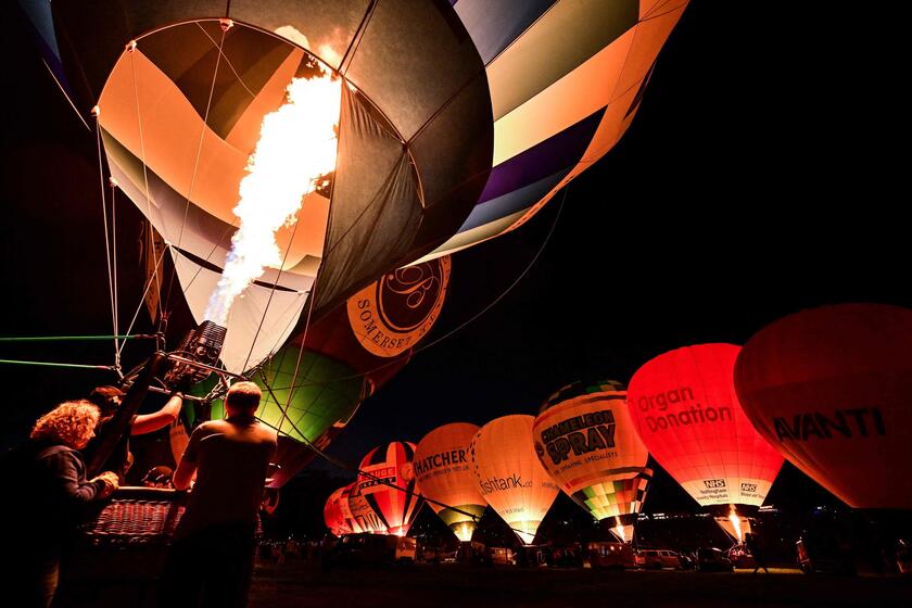 A Bristol il festival delle mongolfiere © ANSA/AFP