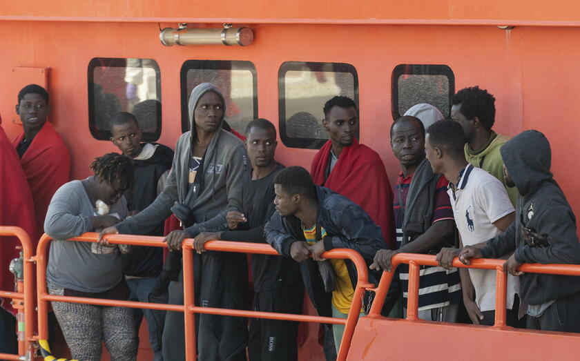 More than 400 migrants arrive in the Canary Islands © ANSA/EPA