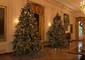 La Casa Bianca decorata per il Natale © ANSA