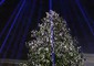 Milano: si accende l'albero di Natale in piazza Duomo © ANSA