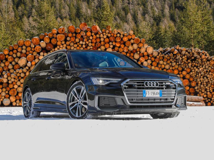 Audi A6 40 TDI Avant sulle Dolomiti 'rispettose' prestazioni © ANSA