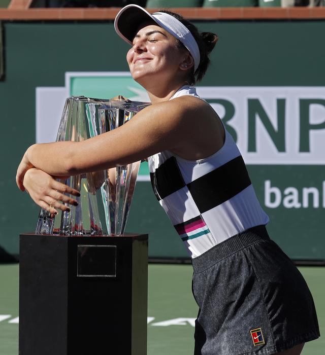 Bianca Andreescu vince il torneo di Indian Wells © 