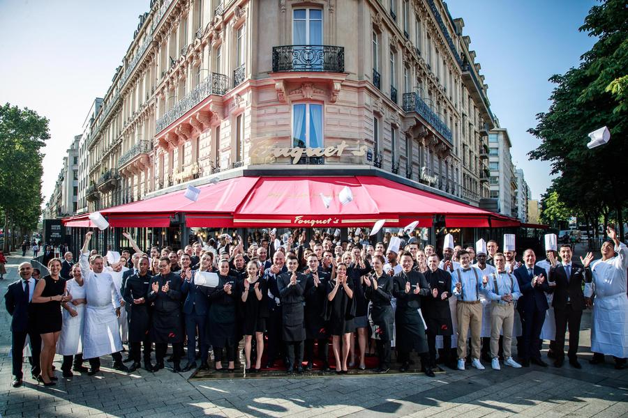 Reoping of the Fouquet's restaurant in Paris © Ansa
