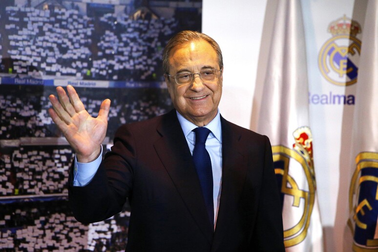 Florentino Perez re-elected as Real Madrid president © ANSA/EPA