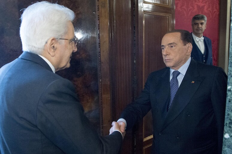 Berlusconi al Quirinale - RIPRODUZIONE RISERVATA