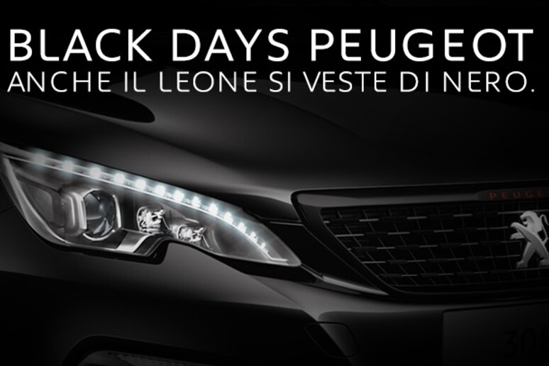 Black Friday, da Peugeot offerta su modelli 208, 2008 e 3008 - RIPRODUZIONE RISERVATA