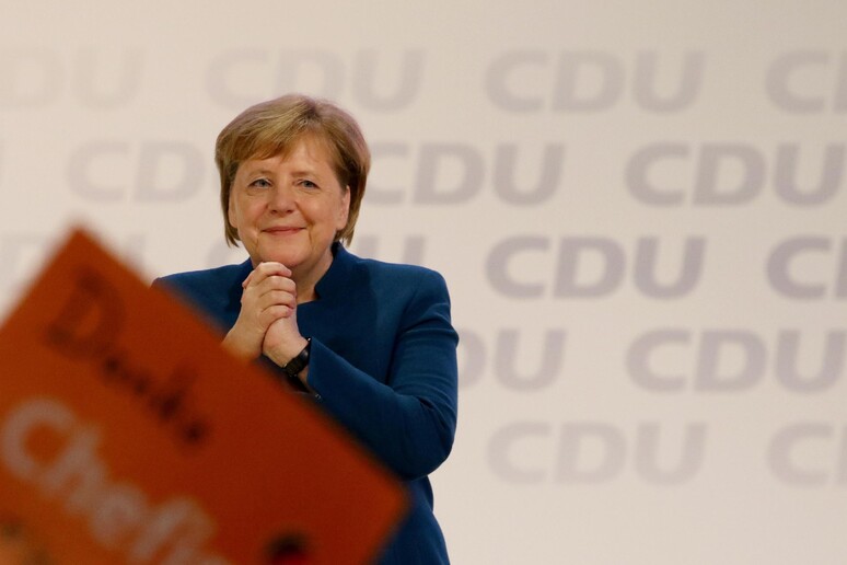 Angela Merkel - RIPRODUZIONE RISERVATA