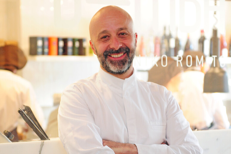 Chef Niko Romito (foto Andrea Delbo) - RIPRODUZIONE RISERVATA