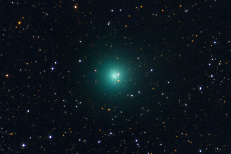DIDASCALIA: la cometa Panstarrs fotografata dall 'astronomo amatore austriaco Michael Jager - RIPRODUZIONE RISERVATA