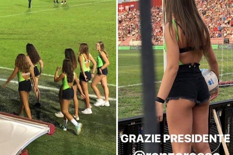 Ragazzine raccattapalle in shorts, polemica Vicenza - RIPRODUZIONE RISERVATA