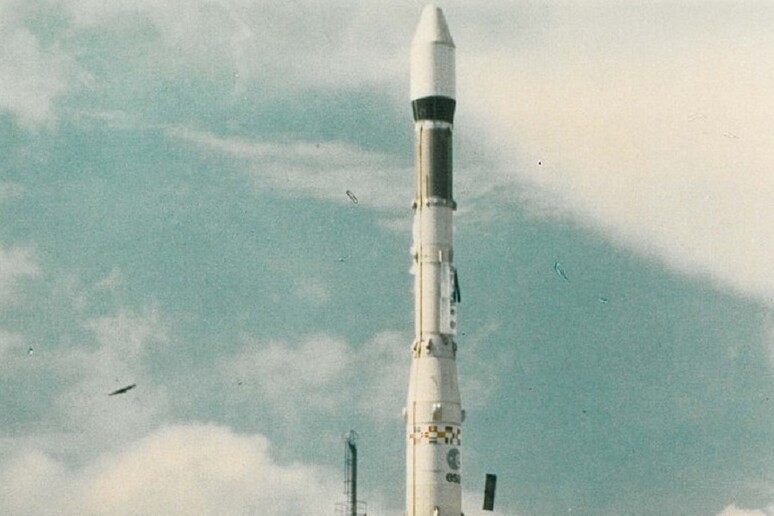 Il lancio di Ariane 1, il 24 dicembre 1979 (fonte: ESA) - RIPRODUZIONE RISERVATA