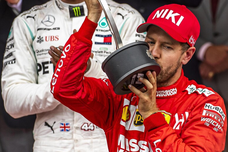 Vettel © ANSA/EPA