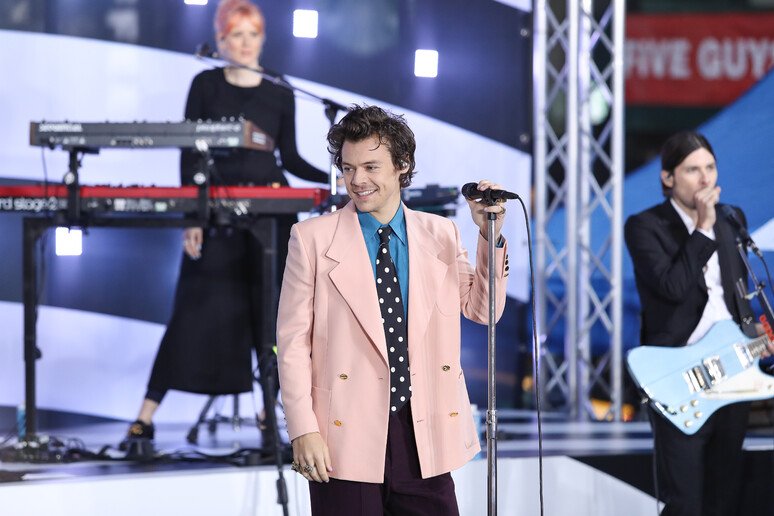 Harry Styles a New York al talk show “Today” in onda su NBC - RIPRODUZIONE RISERVATA