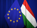 EU flag bandiera europea bandiera ungherese Europa Ue Ungheria - fonte: EC (ANSA)