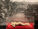 L'archeologico di Napoli ricorda il terremoto dell' 80 con '19:34' (ANSA)