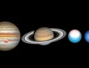 Da Hubble il Grand tour dei giganti del Sistema Solare (fonte: NASA, ESA, A. Simon (Goddard Space Flight Center), and M.H. Wong (University of California, Berkeley) and the OPAL team) (ANSA)