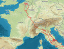 Seimila km da Napoli al Belgio, il cammino Margherita d'Austria (ANSA)