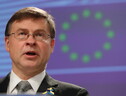 Il vicepresidente della Commissione europea, Valdis Dombrovskis (ANSA)
