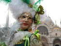 Maschere e costumi, ecco il carnevale di Venezia (ANSA)