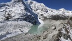 Il lago glaciale Dig Tsho in Nepal (fonte: Matthew Westoby) (ANSA)