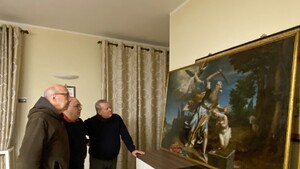 A La Spezia restaurate tele 'dimenticate' di Lomi Gentileschi (ANSA)