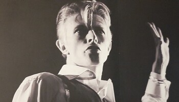 Un inedito David Bowie in mostra al PAN di Napoli (ANSA)