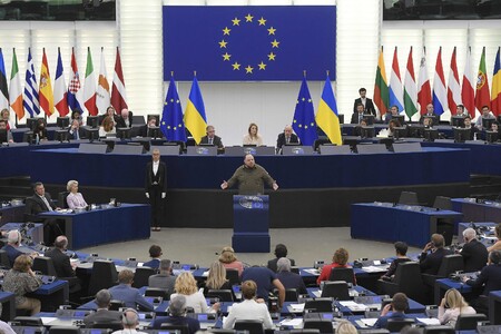 Il discorso del presidente della Rada dell'Ucraina Ruslan Stefanchiuk alla Plenaria del Parlamento europeo