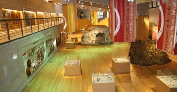 Un'immagine del Museo del Paleolitico di Isernia © ANSA
