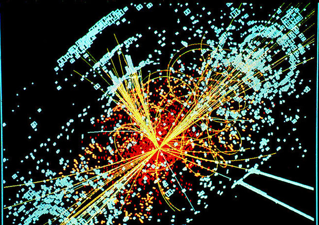 Scontri tra particelle elementari (fonte: Cern) © Ansa