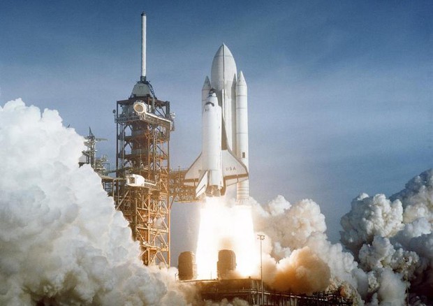 Il lancio del primo shuttle, il 12 aprile 1981 (fonte: Nasa) © Ansa