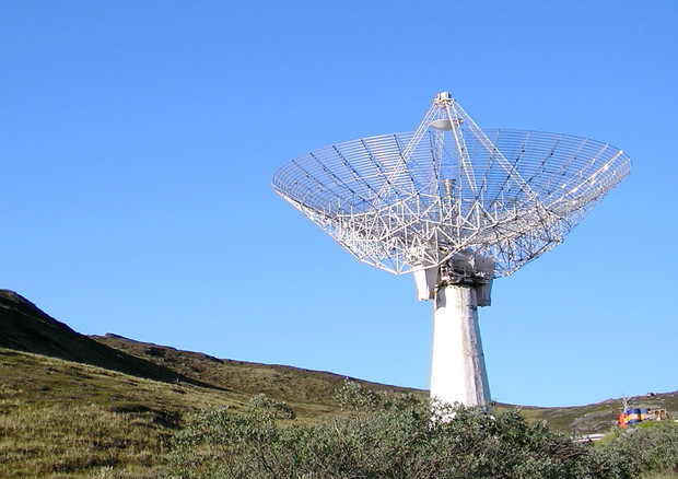 Un'antenna radar (fonte: L. Chang) © Ansa
