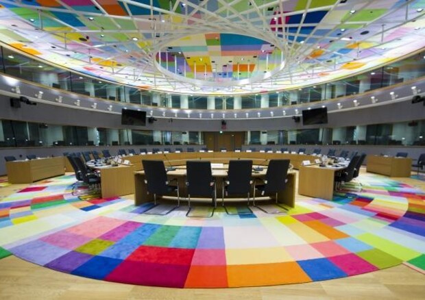 Interno dell'Europa Building, sede del Consiglio europeo © ANSA