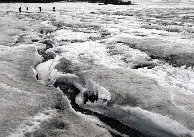 Antartide,la fusione dei ghiacci © EPA
