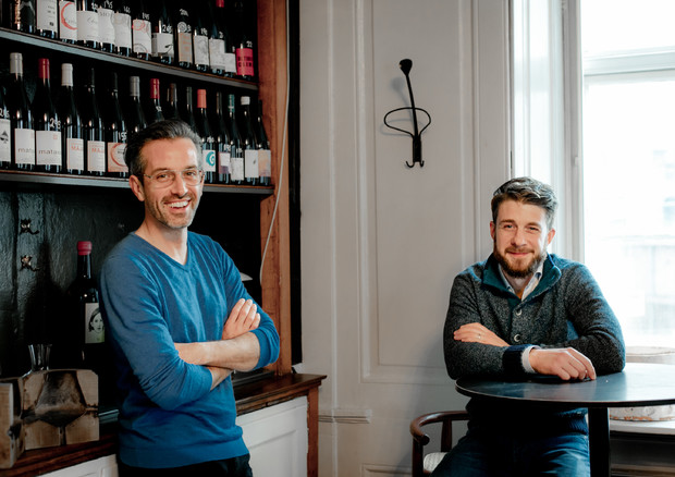 I proprietari del Loste café, a sinistra Stefano Ferraro a destra Lorenzo Cioli © ANSA
