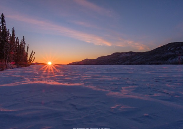 Alba nel solstizio d'inverno (fonte: MikoFox ⌘ Photography da Flickr) © Ansa
