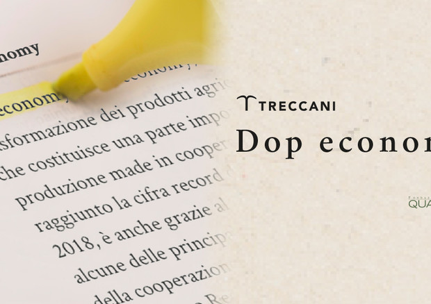 Cos’è la Dop economy?  La risposta nel Vocabolario Treccani   (Fonte: Fondazione Qualivita) © Ansa