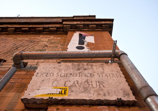 Il liceo scientifico Cavour © ANSA