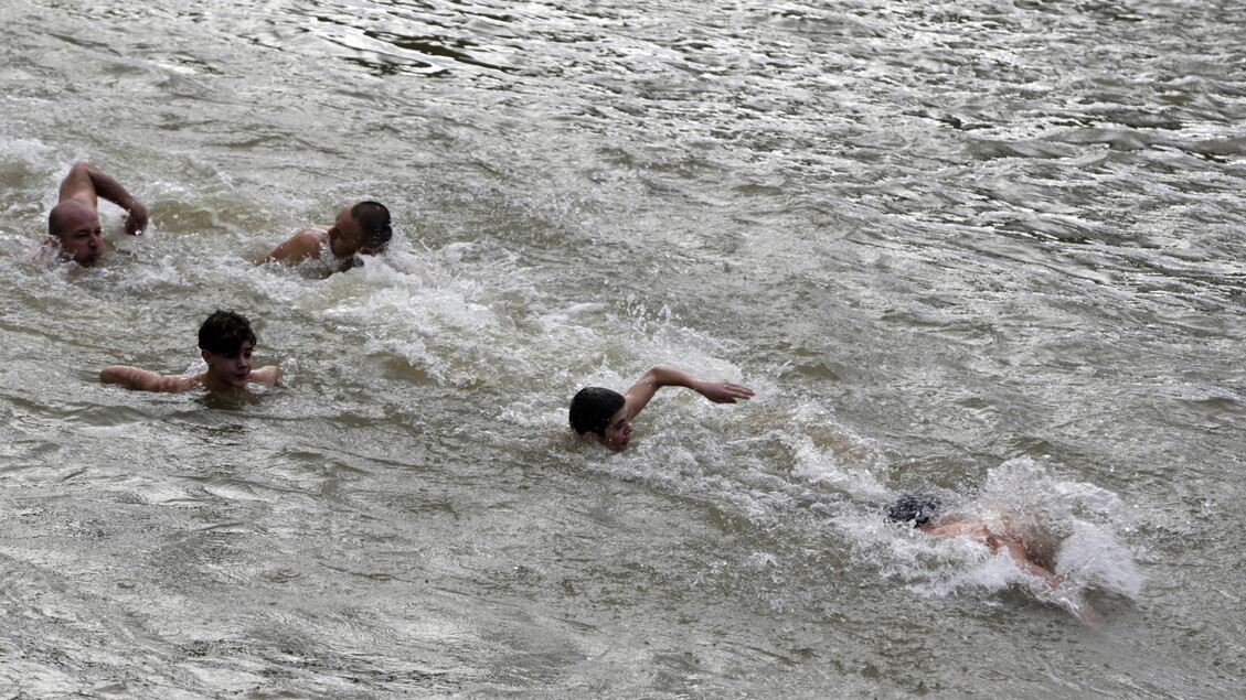 Epiphany swimming in Belgrade © ANSA/EPA