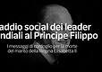 L'addio social dei leader mondiali al Principe Filippo © ANSA