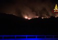 Incendi in Sicilia, brucia per tutta la notte la Piana degli Albanesi © ANSA