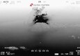 Stromboli, l'aereo della guardia costiera sorvola il vulcano durante l'eruzione © ANSA