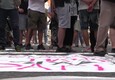 Napoli, mobilitazione contro lo sgombero di Sgarrupato ed Eta Beta (ANSA)