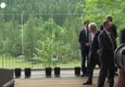 G7, tavolo a cinque nell'ultima giornata del vertice (ANSA)