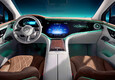 Mercedes EQE SUV elettrico svelati ufficialmente gli interni (ANSA)