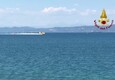Trieste, brucia un bosco: vigili del fuoco intervengono con Canadair e un elicottero (ANSA)