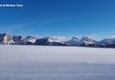 Tempesta di vento sulle Dolomiti bellunesi, piste da sci rovinate (ANSA)