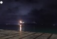 La nave rigassificatrice Golar Tundra arrivata a Piombino (ANSA)
