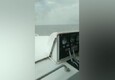 Yacht a fuoco nell'Adriatico, in due salvati dalla polizia (ANSA)